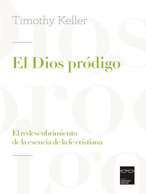 cover image of El dios pródigo